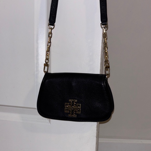 Black Leather Crossbody Bag - Picture 2 of 8